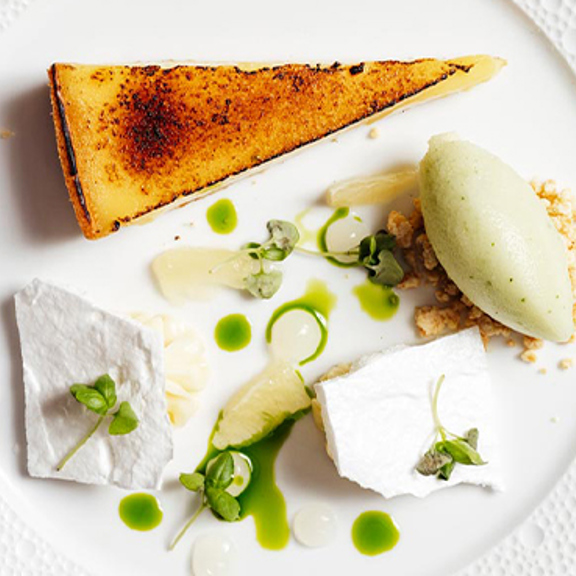 Pre theatre dessert option from Corrigan's Mayfair