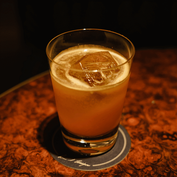 Pumpkin cocktail from Corrigan's Mayfair