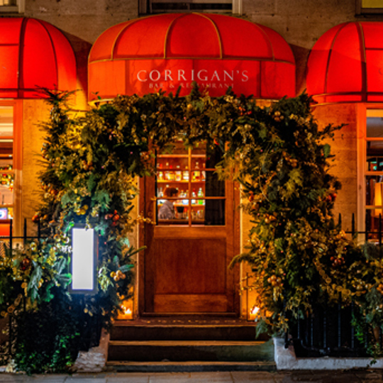 Corrigan's Mayfair at Christmas
