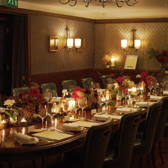 The Lindsay room at Corrigan's Mayfair