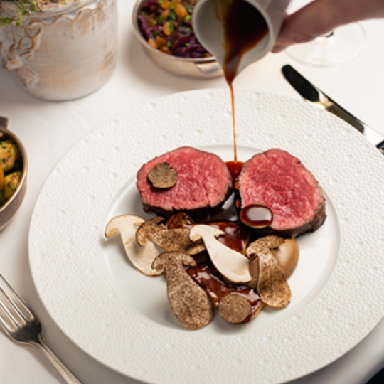 Corrigan's Mayfair Beef dish