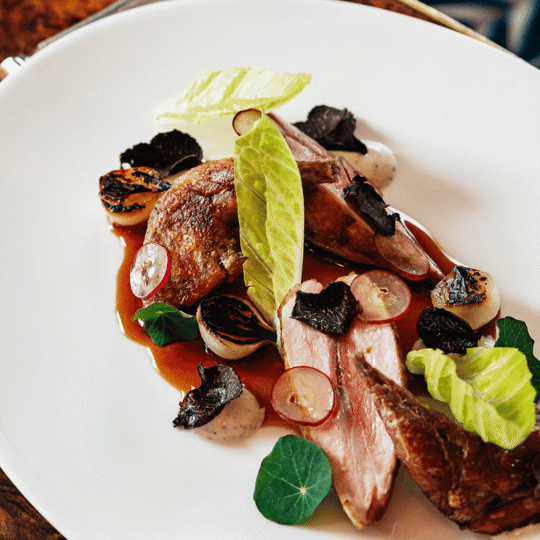 Pre theatre dinner option from Corrigan's Mayfair