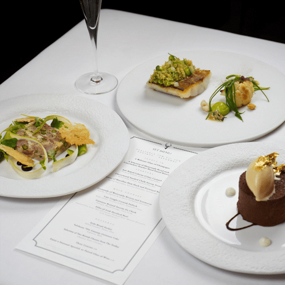 Selection Of Special Occasion Dishes from Corrigan's Mayfair