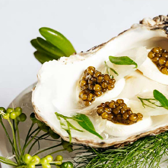 Tasting plate from Corrigan's Mayfair